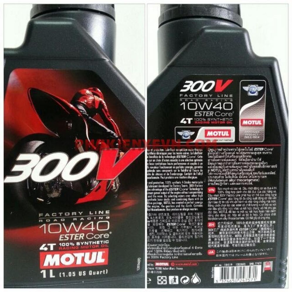 Nhớt Motul 300v 10w40