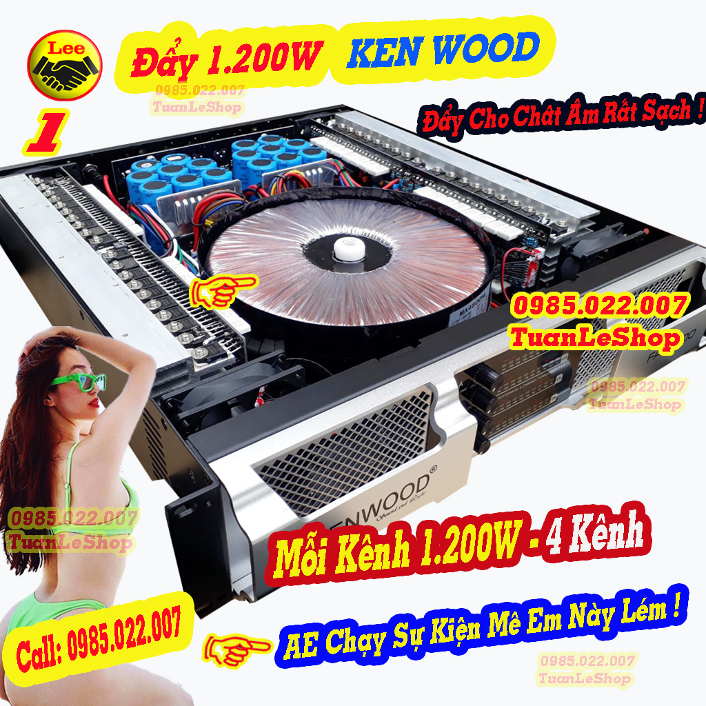 DAY CONG SUAT LON 4 KENH 82 SO– ĐẨY 1300W MỖI KÊNH – ĐẨY CÔNG SUẤT LỚN 4 Kênh 82 SÒ FA2000