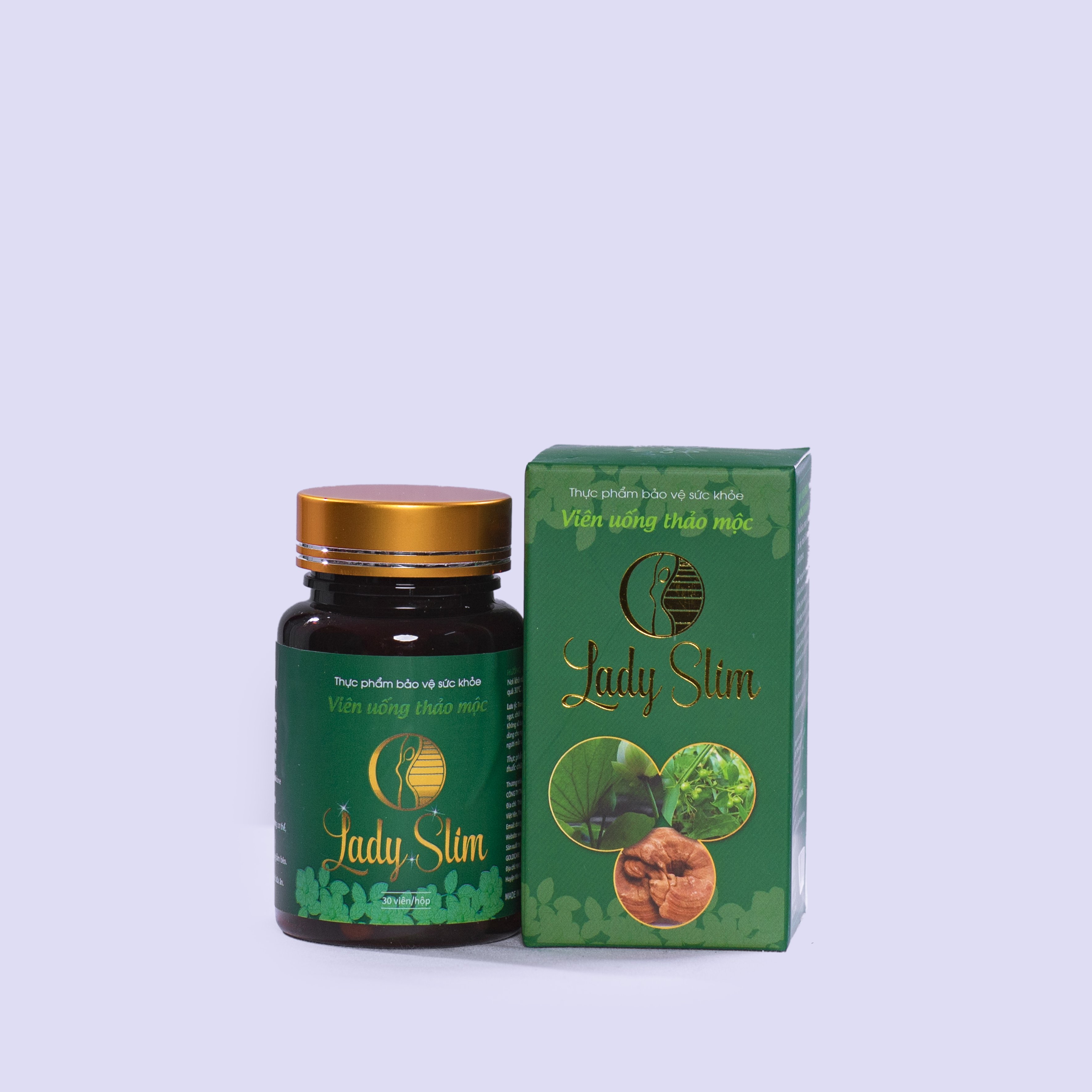 Viên uống thảo mộc LadySlim cho vóc dáng thon gọn