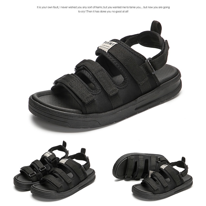 Dép Sandal Học Sinh Ulzang Unisex Quai Dù Đế Cao Su Đi Cực Êm  TH-57