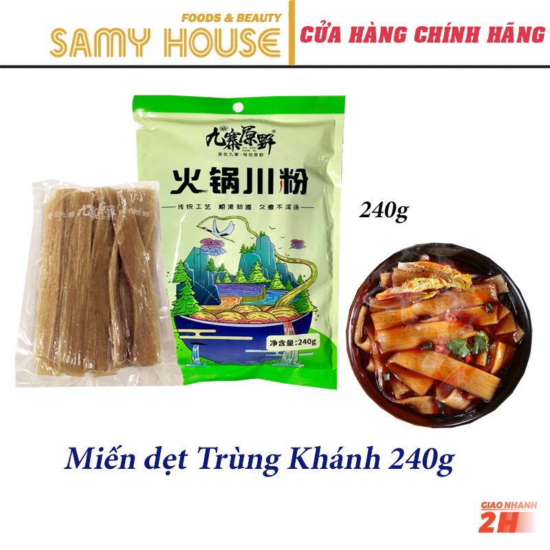 Miến dẹt khoai lang trùng khánh 240g