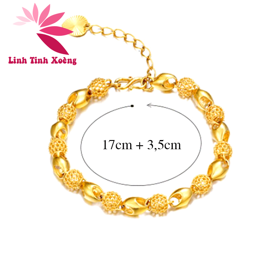 Lắc tay nữ , lắc tay mạ vàng cao cấp M249.Mua 2 giảm 10%, follow shop giảm 30k