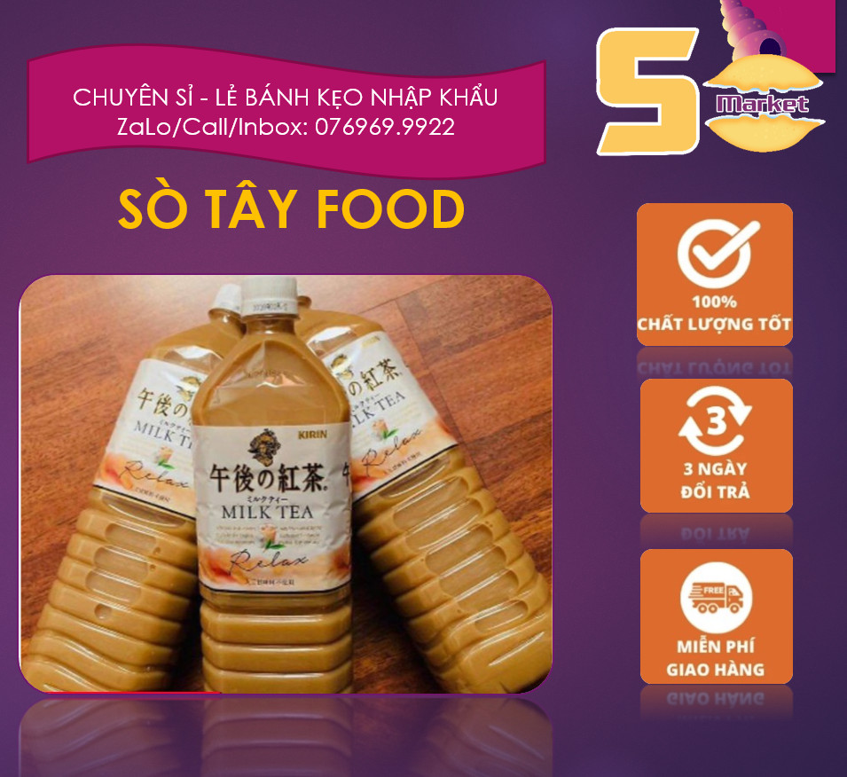 Trà sữa nhật kirin 1,5lit