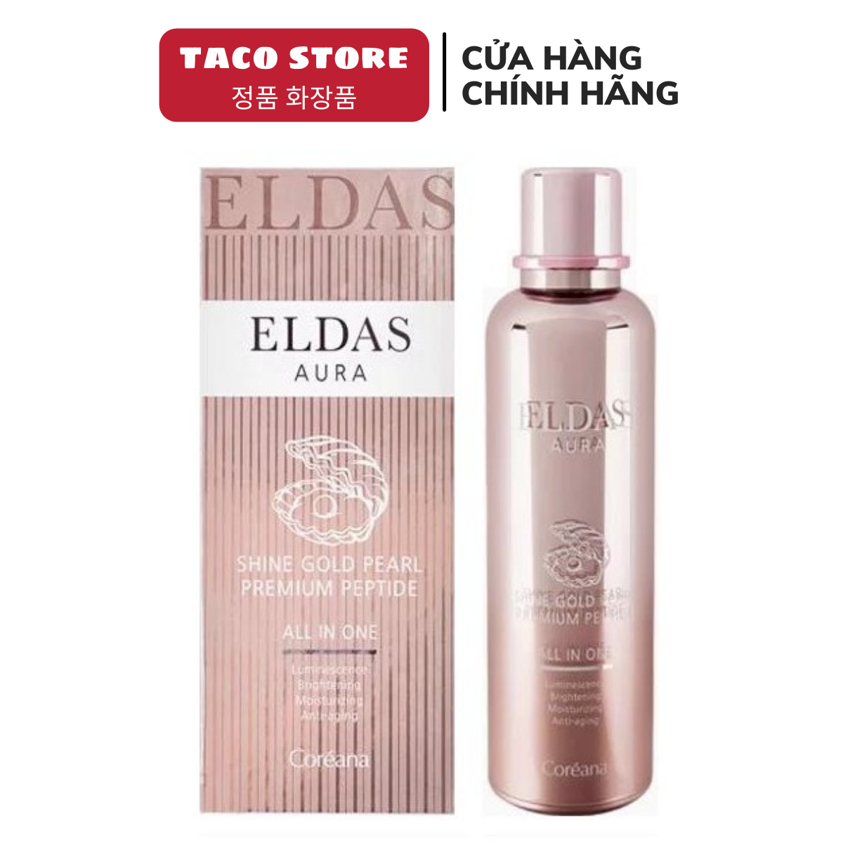 Serum dưỡng trắng Eldas Aura 100ml