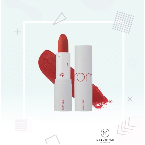 Son thỏi lì, lâu trôi , lên màu chuẩn romand zero layer lipstick