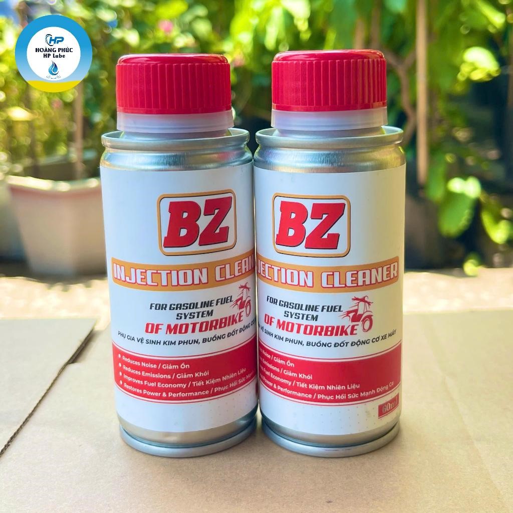 Vệ Sinh Buồng Đốt Kim Phun, Súc Béc Xăng Xe Máy BZ 60ml Bản Cao Cấp Phục Hồi Hiệu Suất, Tiết Kiệm Xăng