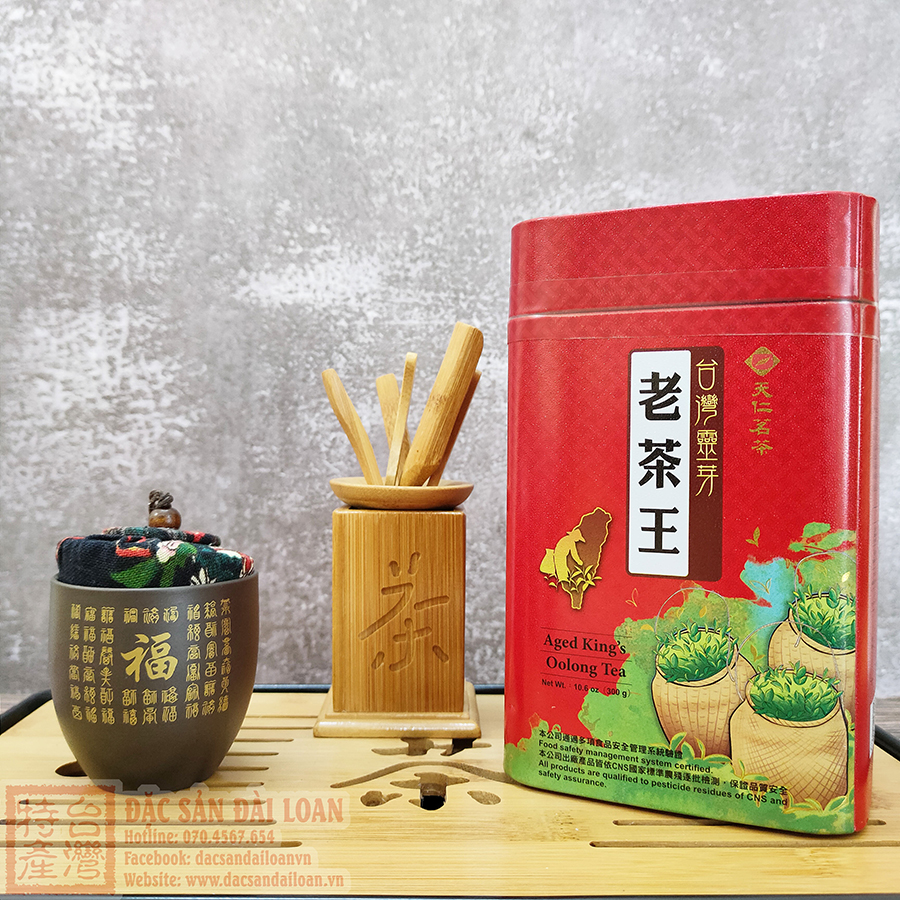 Trà oolong lão trà vương ten ren đài loan 300g
