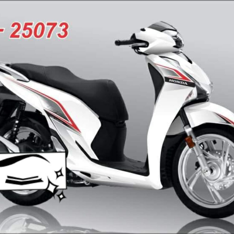 Tem sh tem rời bản ba lớp dán cho xe sh