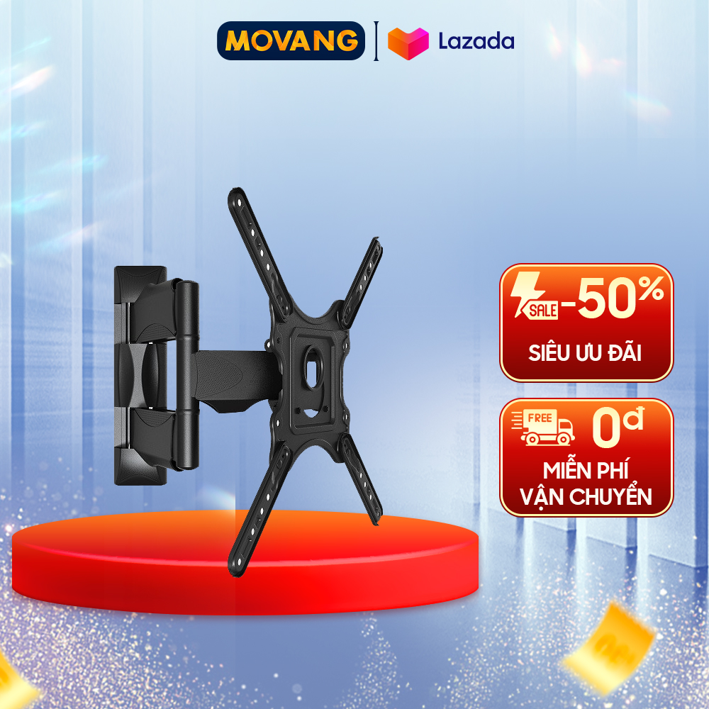 [GIAO TẠI HCM] - KHUNG TREO TIVI ĐA NĂNG 2 TAY NHẬP KHẨU NBP4 (32-55INCH)