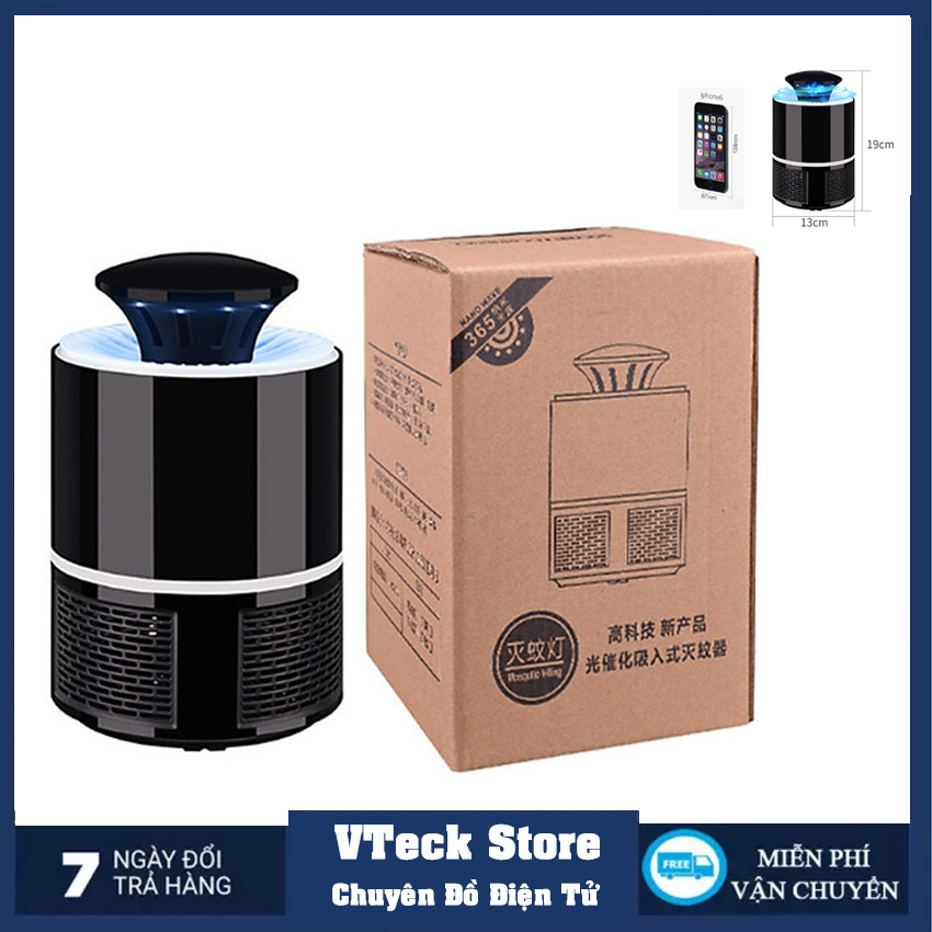 Đèn bắt muỗi thông mình hình trụ Nano Wave 365