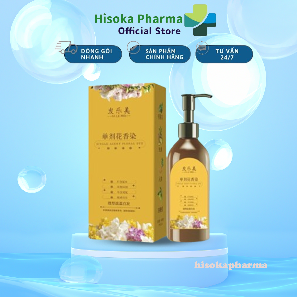  Dầu Gội Phủ Bạc Nhân Sâm MEIPIAOSI FALEMEI – Nhuộm Tóc Thảo Dược MEIPIAOSI Bền Màu Lâu Phai Che Bạc Tự Nhiên 