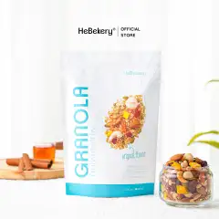 500g Granola Truly Healthy HEBEKERY by HEBE - Ngũ Cốc Dinh Dưỡng Lành Mạnh Tự Nhiên - Vị Truyền Thống