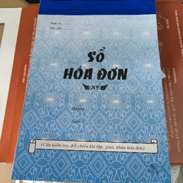 Hóa đơn bán lẻ 2 liên
