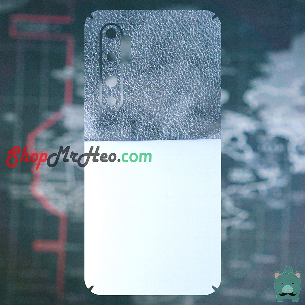 [HCM]Skin Dán Mặt Sau Lưng Vân 3D Giả Da Xiaomi Mi Note 10 - Note 10 Pro - Mi CC9 Pro - Mi Note 10 Lite