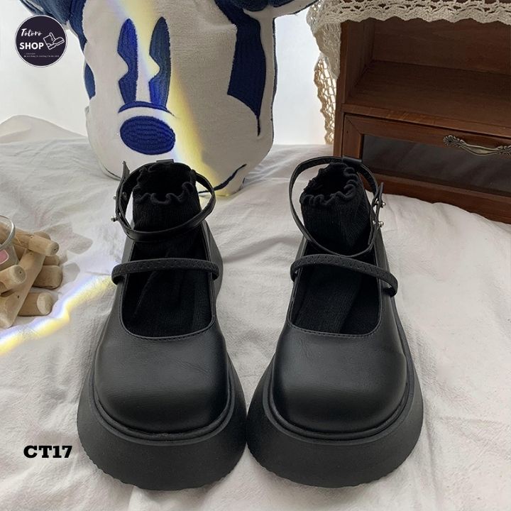 Giày lolita búp bê nữ cá tính - ct17