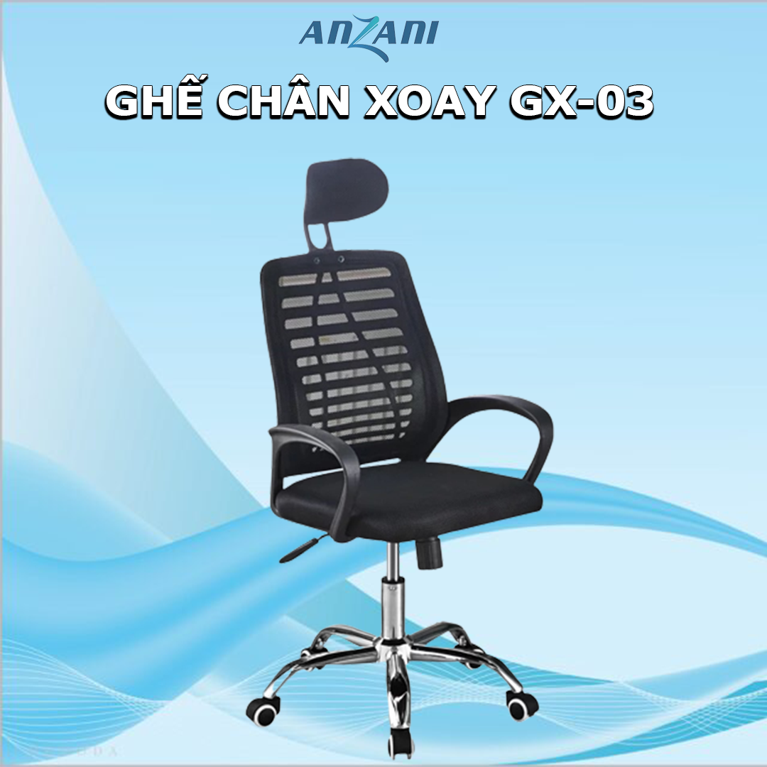 Swivel office chair Anzani gx-03 have headrest mattress back high