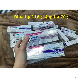 Kem đánh răng crest 3d white 116g
