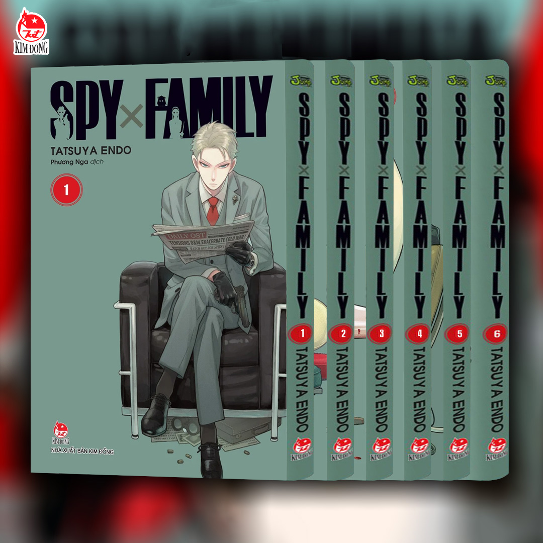 Spy x family - lẻ tập (tập 1, tập 2, tập 3, tập 4, tập 5 ...) (tặng kèm standee)