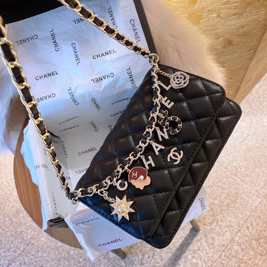 Túi xách nữ KATUN CHARM size 18 chất da mịn vân ô trám hàng fullbox có hộp