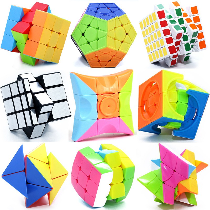 Rubik meilong qiyi 2x2 3x3 4x4 5x5 6x6 7x7 2x3 Skewb Dino Pyraminx