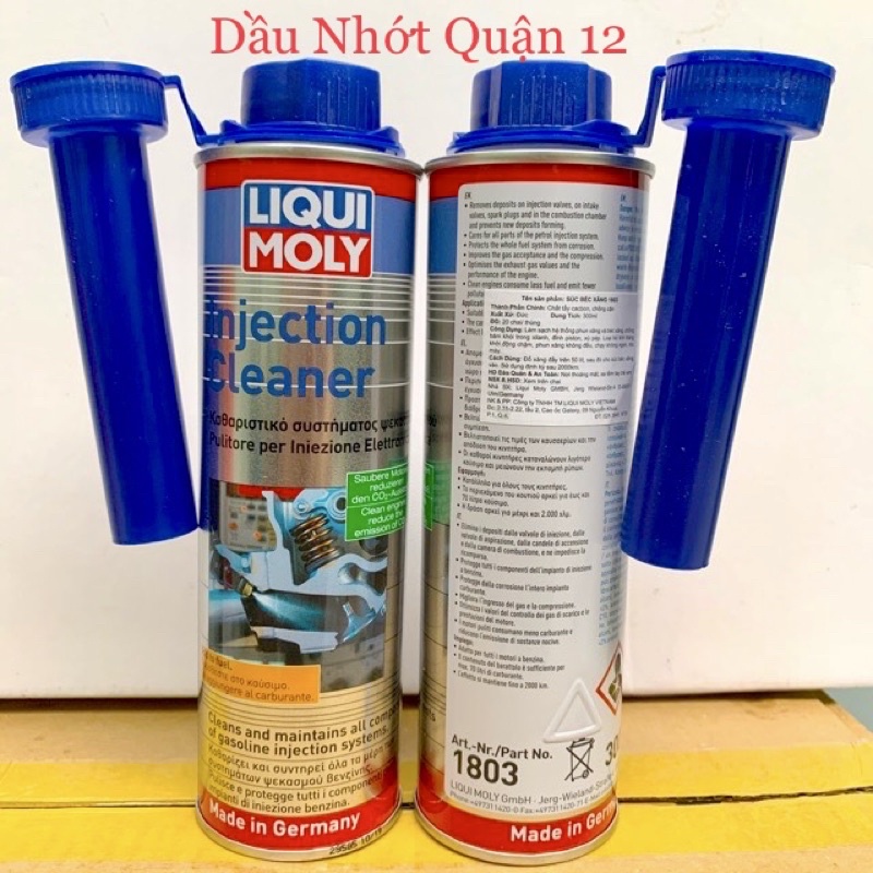 Liqui Moly Injection Cleaner  3ML - Phụ Gia Súc Béc Xăng Kim Phun Tẩy Muội Than Carbon - Made in Germany