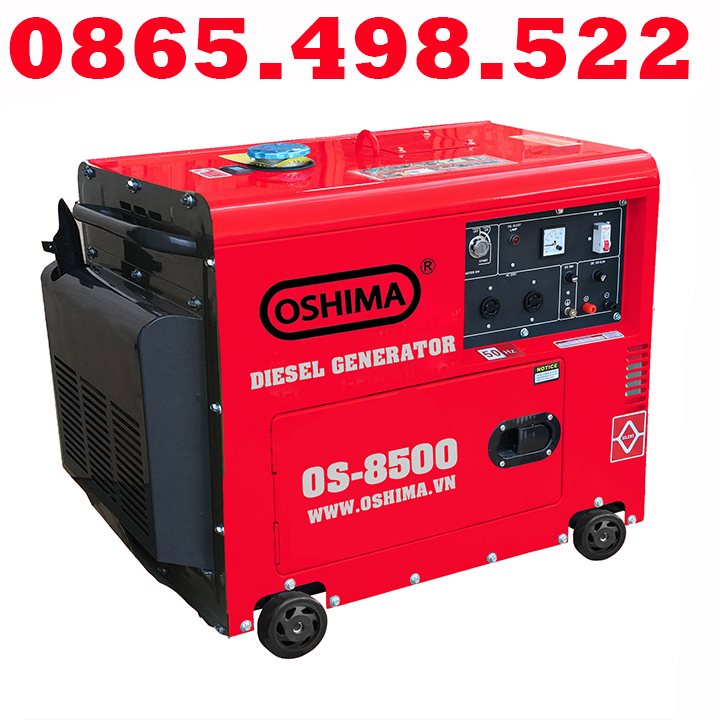 Máy phát điện chạy dầu 7kw oshima os-8500