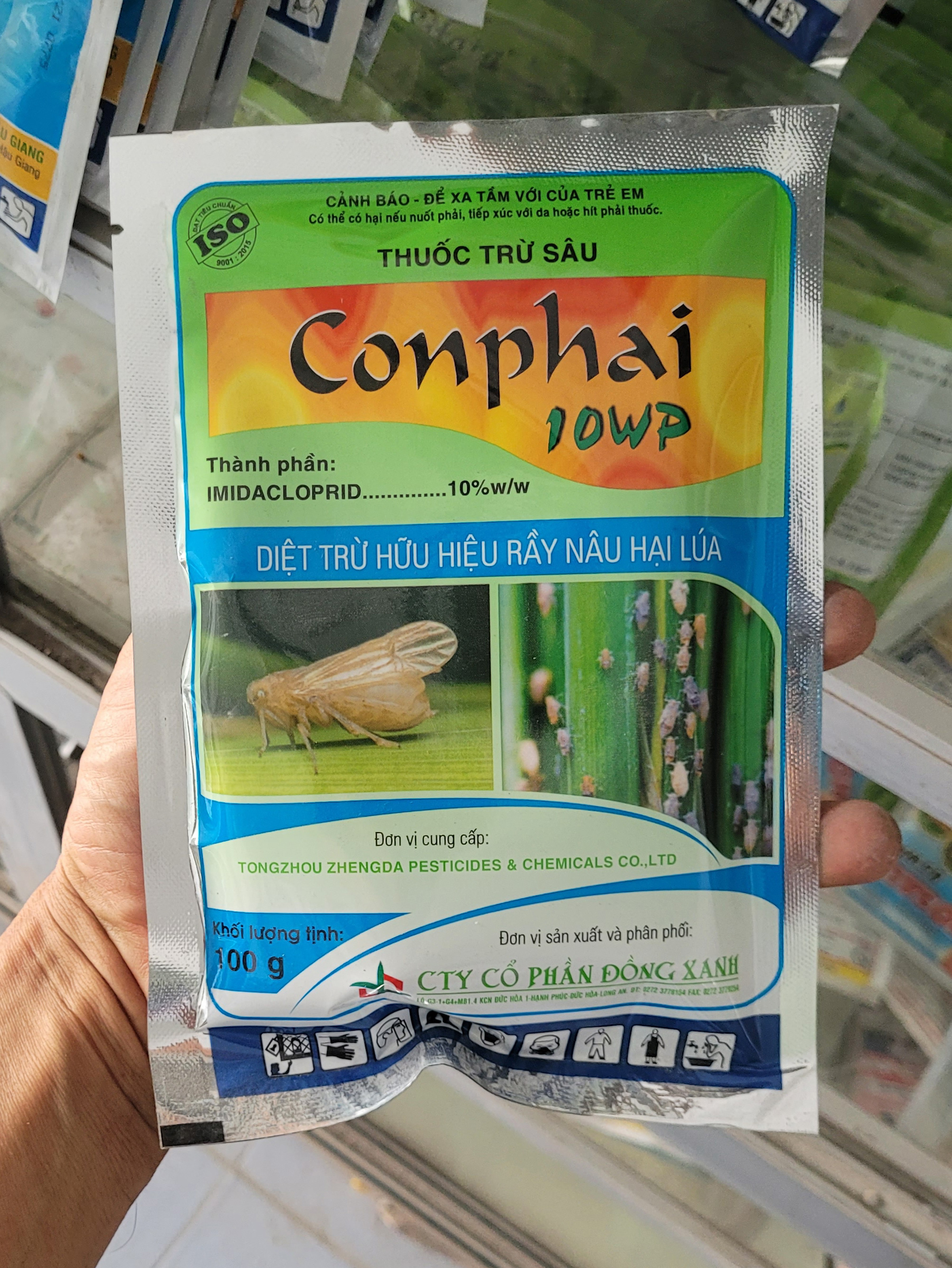 Thuốc trừ rầy Conphai 10WP trừ rầy trắng, rầy nâu, rệp sáp, bọ trĩ, ve sầu, cào cào