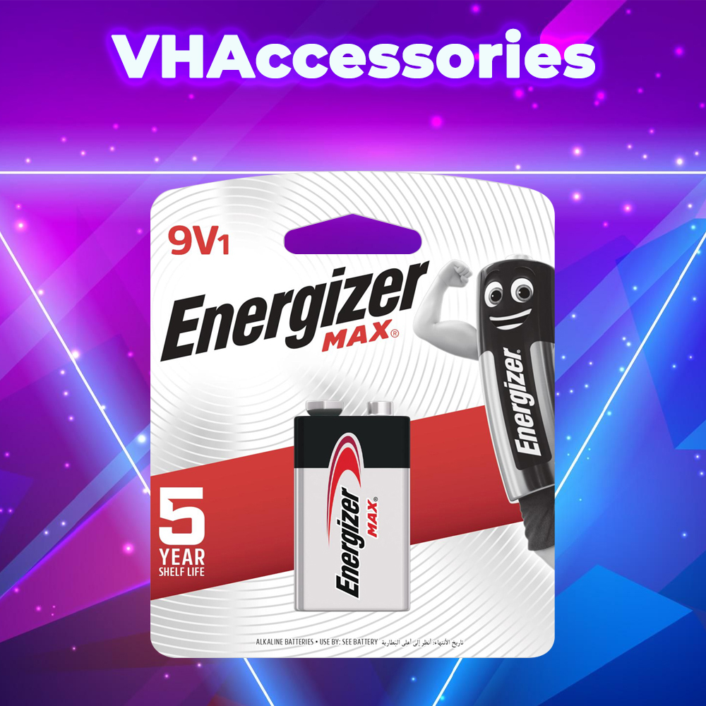 Pin Energizer 9V Alkaline 522 BP1 - Pin vuông không sạc chính hãng Energizer