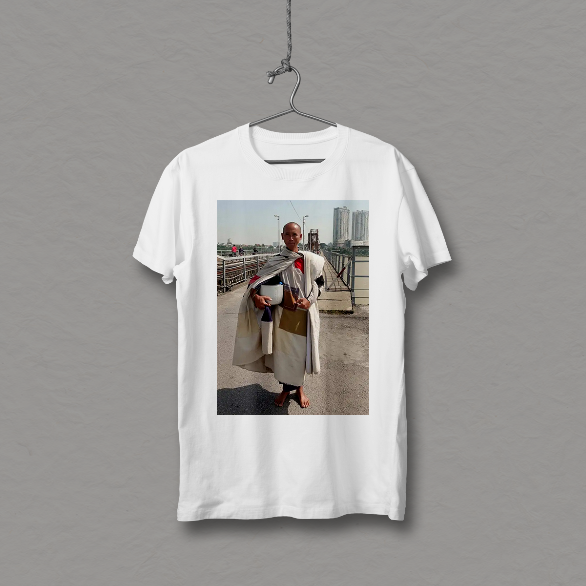 DH00867 - Áo Thun DUHI, Áo Phông In Hình Sư Thầy Thích Minh Tuệ