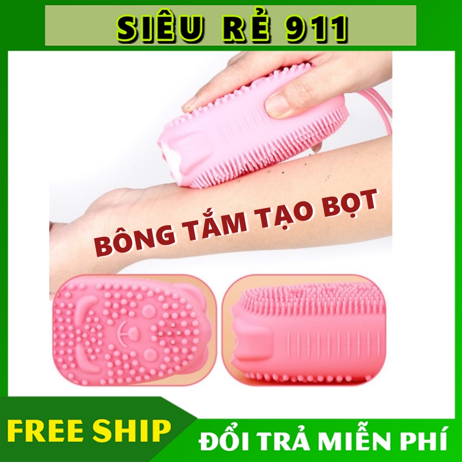 Combo 2 Bông Tắm Tạo Bọt Chà Lưng