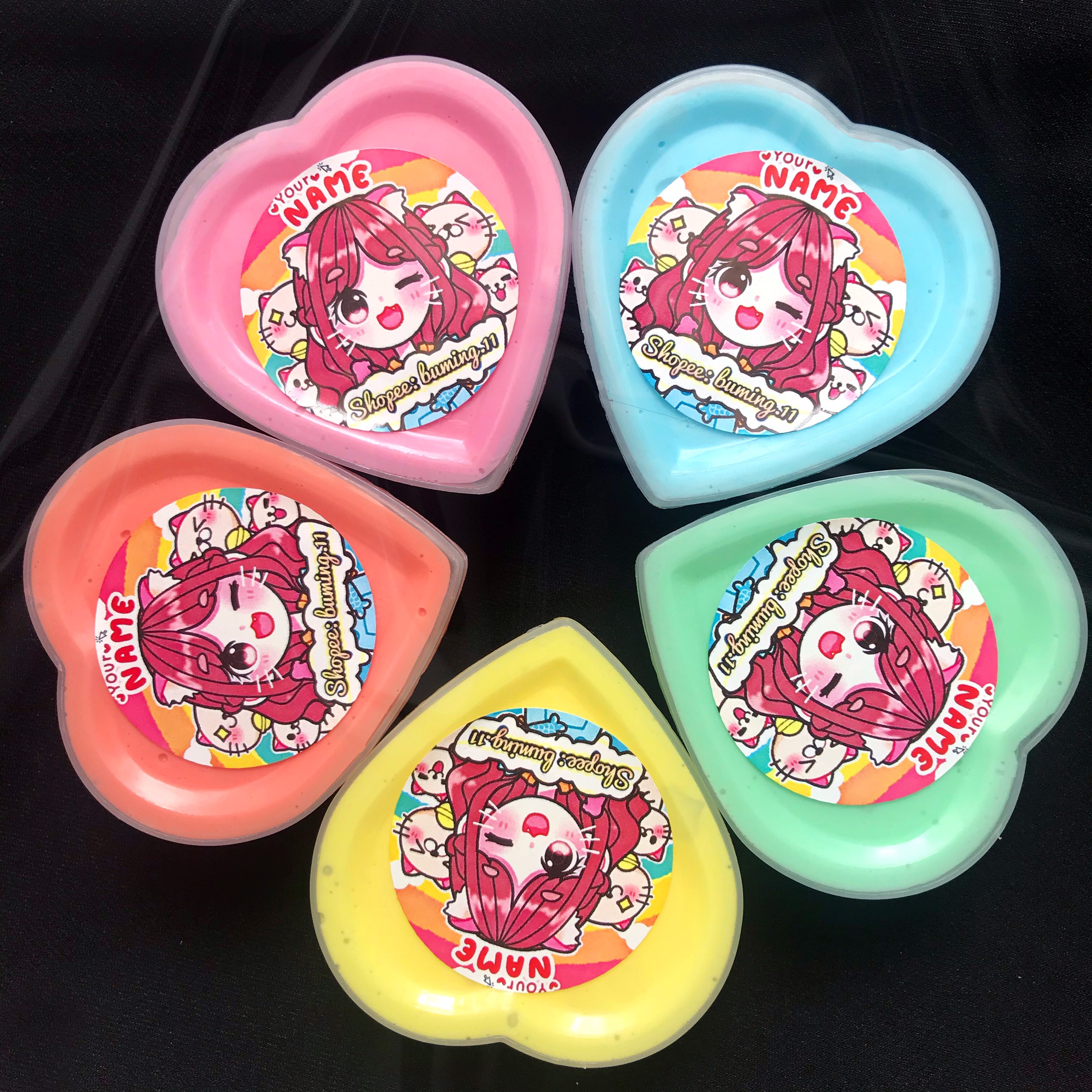 [4 TẶNG 1] COMBO 5 HỦ BASIC SLIME