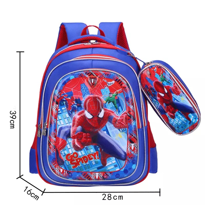 [NHIỀU MẪU-GIÁ CỰC SALE] Balo học sinh siêu nhẹ dành cho bé trai (balo hoc sinh di hoc cap 1), Balo chống thấm nước hình Ben 10, người nhện cực chất cho bé tiểu học, người sắt