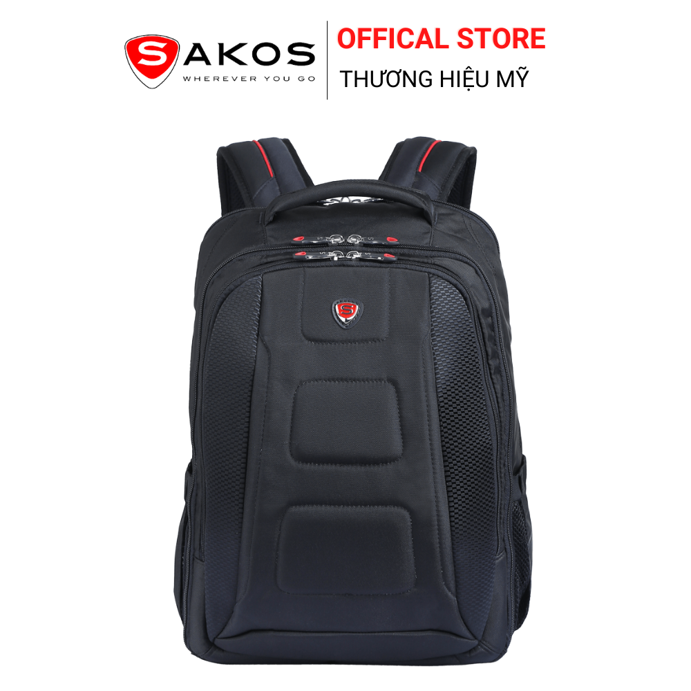 Balo laptop du lịch sakos cyber 15.6 inch