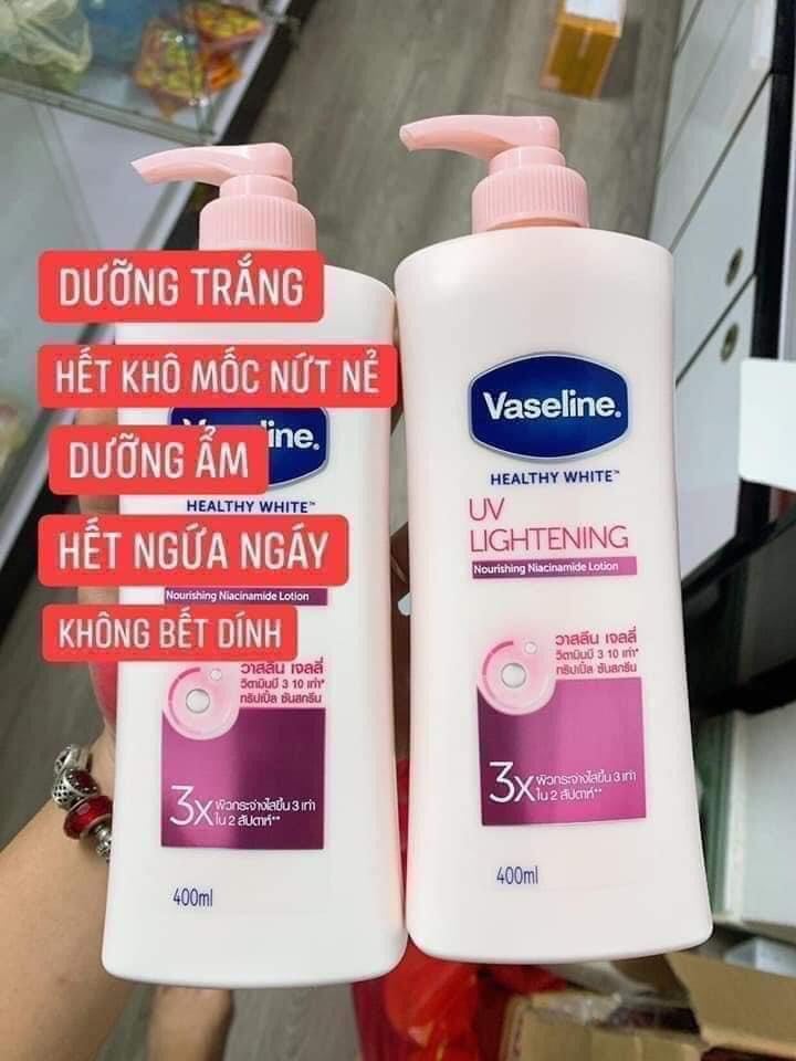 Sữa Dưỡng Thể VASELINE 3X Ban Đêm / Dưỡng thể Trắng Da Chống Nắng Và Ô Nhiễm Môi Trường Vaseline Spf 24 Pa