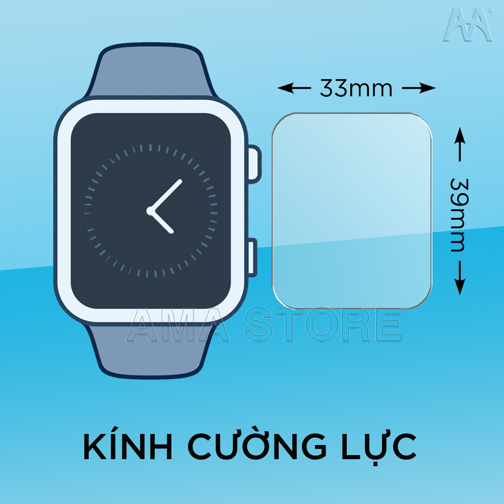 Kính Cường Lực Đồng hồ Thông minh Y95, Q12S, K9, C90, D31, TD26