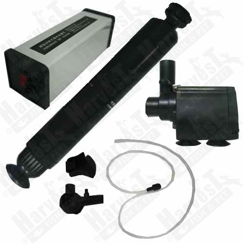 Máy bơm kết hợp đèn diệt khuẩn hồ cá Sobo UV 003