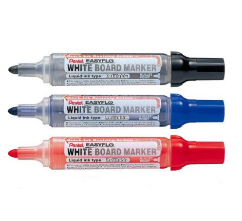 Bút lông bảng Pentel Easyflo Whiteboard Marker Pen, MW50M