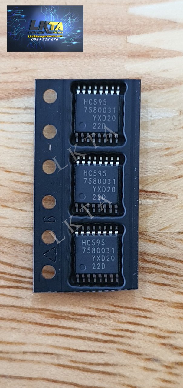 74hc595 - chính hãng texas instruments