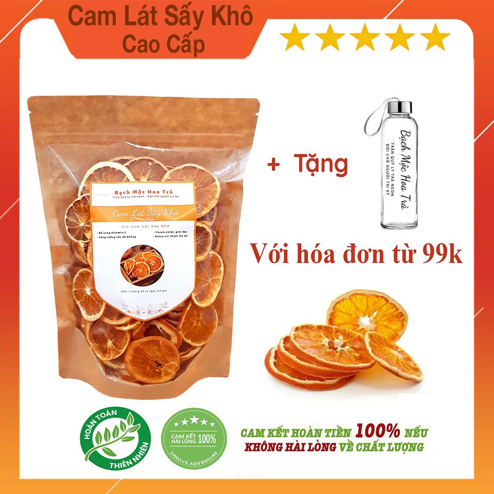 Cam Lát sấy khô vàng ươm cao cấp - Trà Detox
