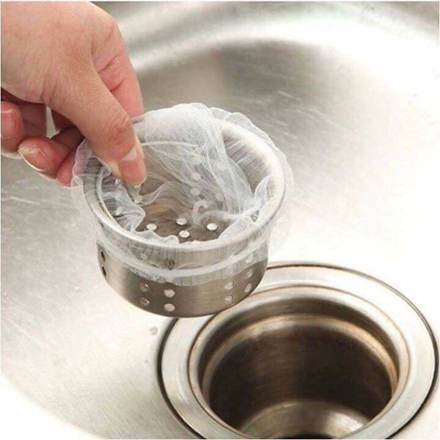 Túi lọc rác bồn rửa chén - Bịch 100 cái