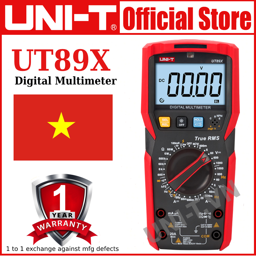 Uni-t ut89x digital multimeter