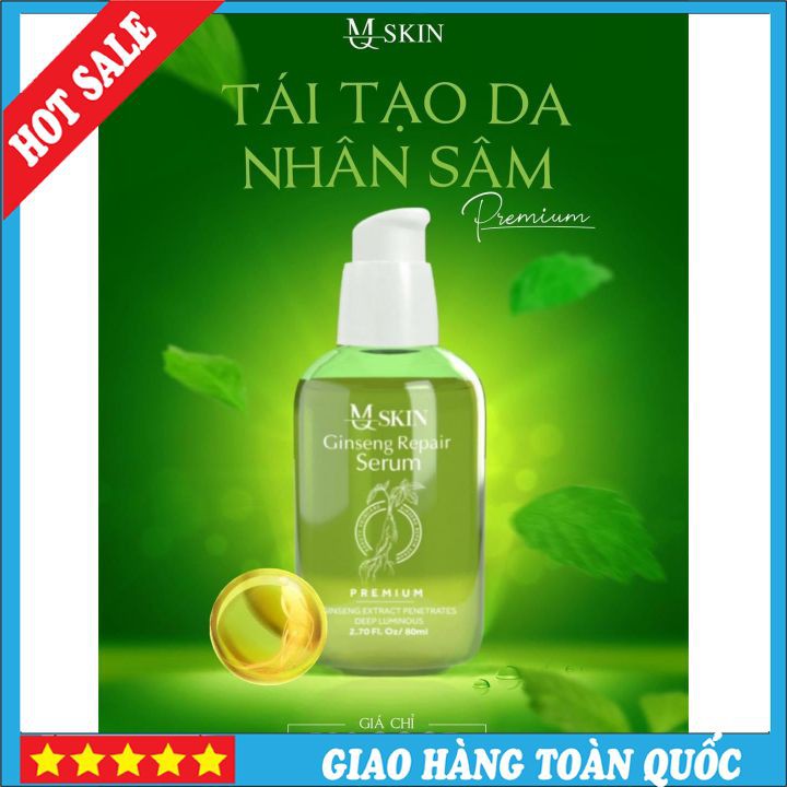 Serum Tái Tạo da không sưng Mqskin Ginseng Repair Serum Premium