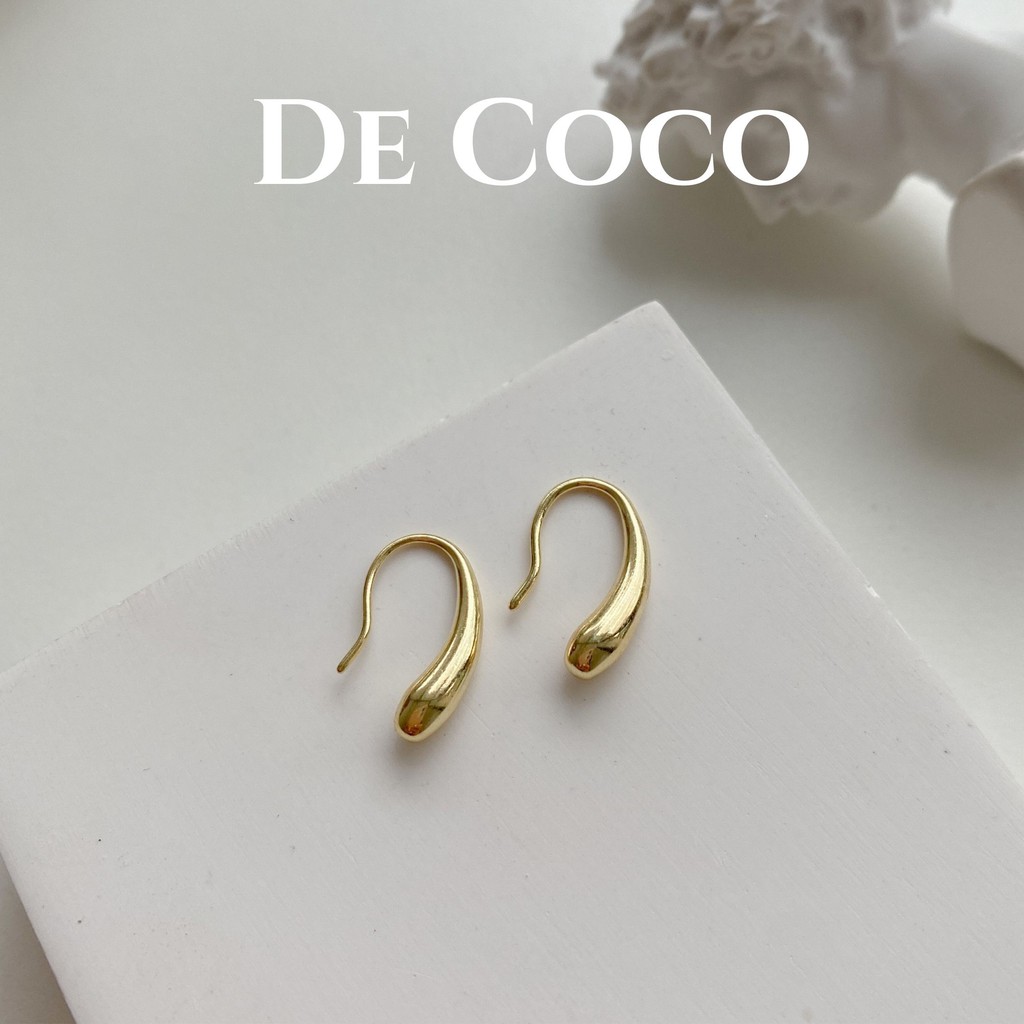 Khuyên tai hợp kim the hook De Coco decoco.accessories