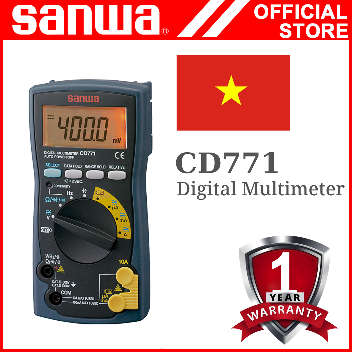 Sanwa CD771 Digital Multimeter