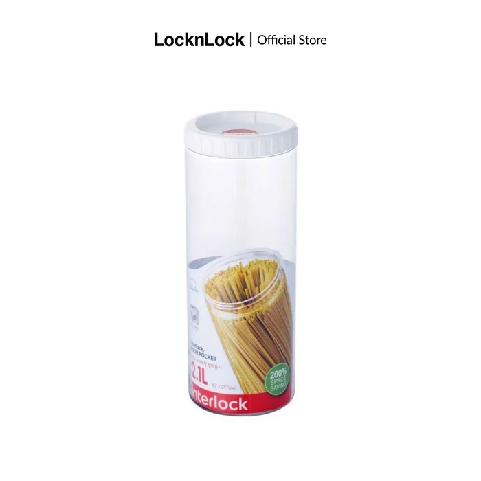 Hộp bảo quản interlock lock&lock inl403w - dung tích 2.1l