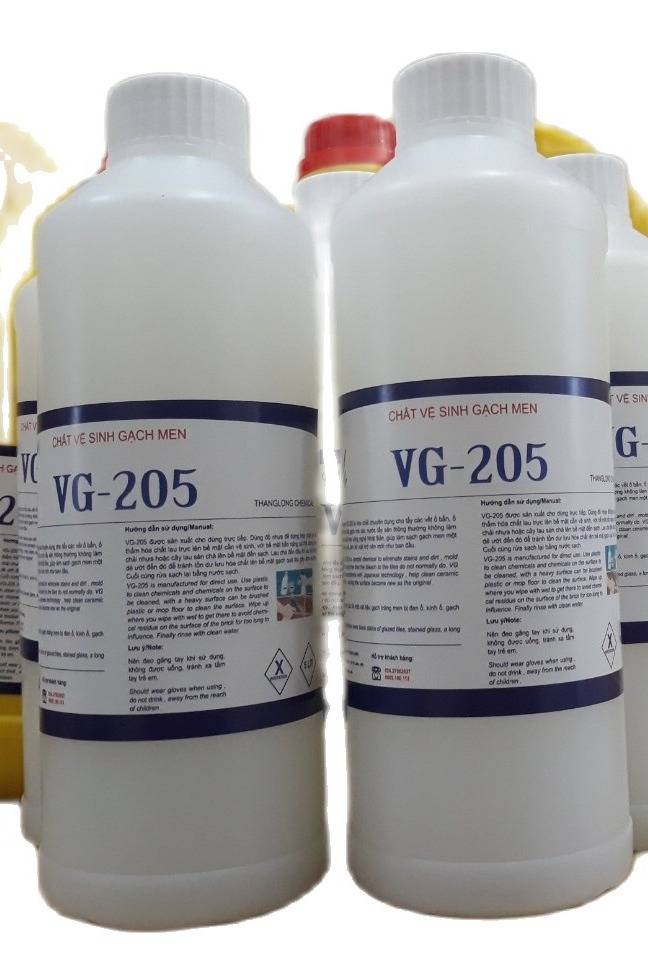 [HCM]Dung dịch vệ sinh trắng gạch men gạch đỏ... hết vàng bẩn VG-205 loại 1lit