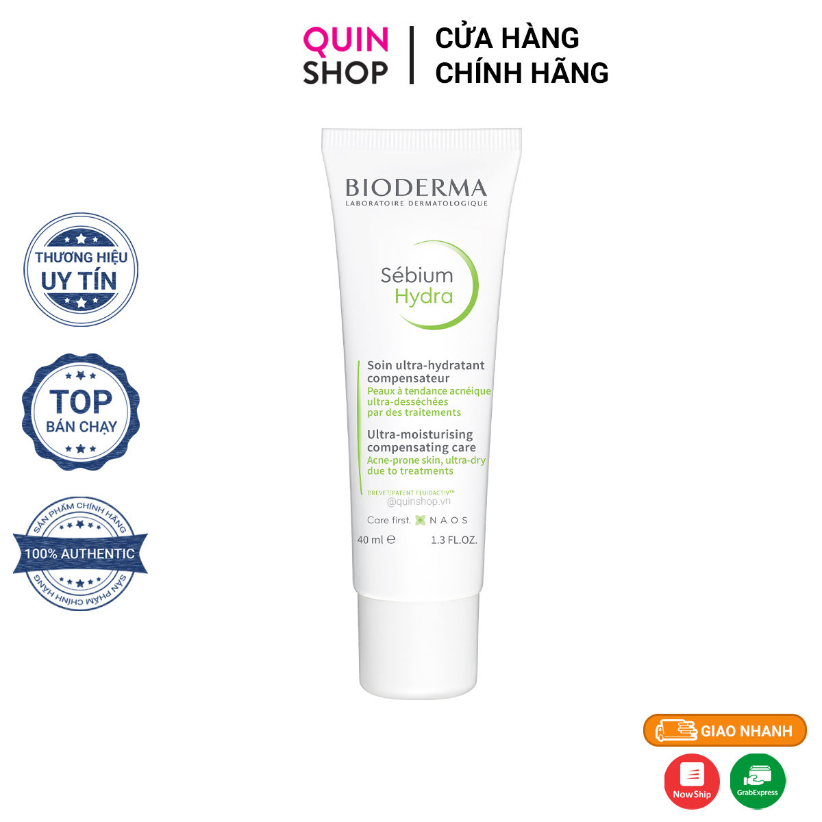 Kem Dưỡng Cấp Ẩm, Làm Dịu Da Bioderma Sebium Hydra Ultra - Moisturising Compensating Care