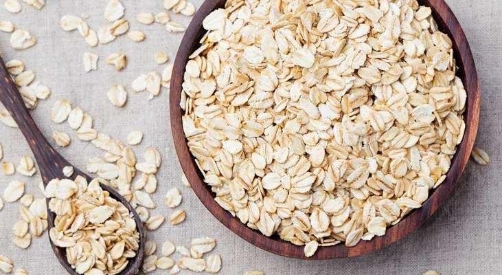 1kg yến mạch úc loại nguyên cám cán vỡ mềm thơm