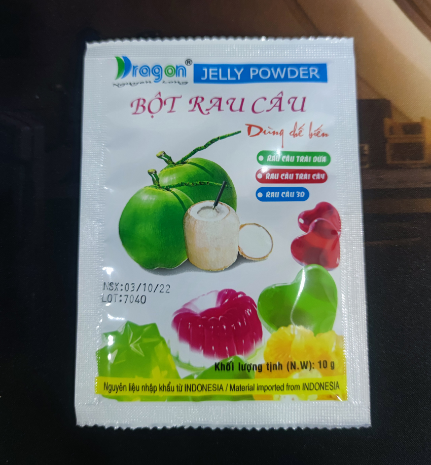 Bột rau câu dẻo dragon