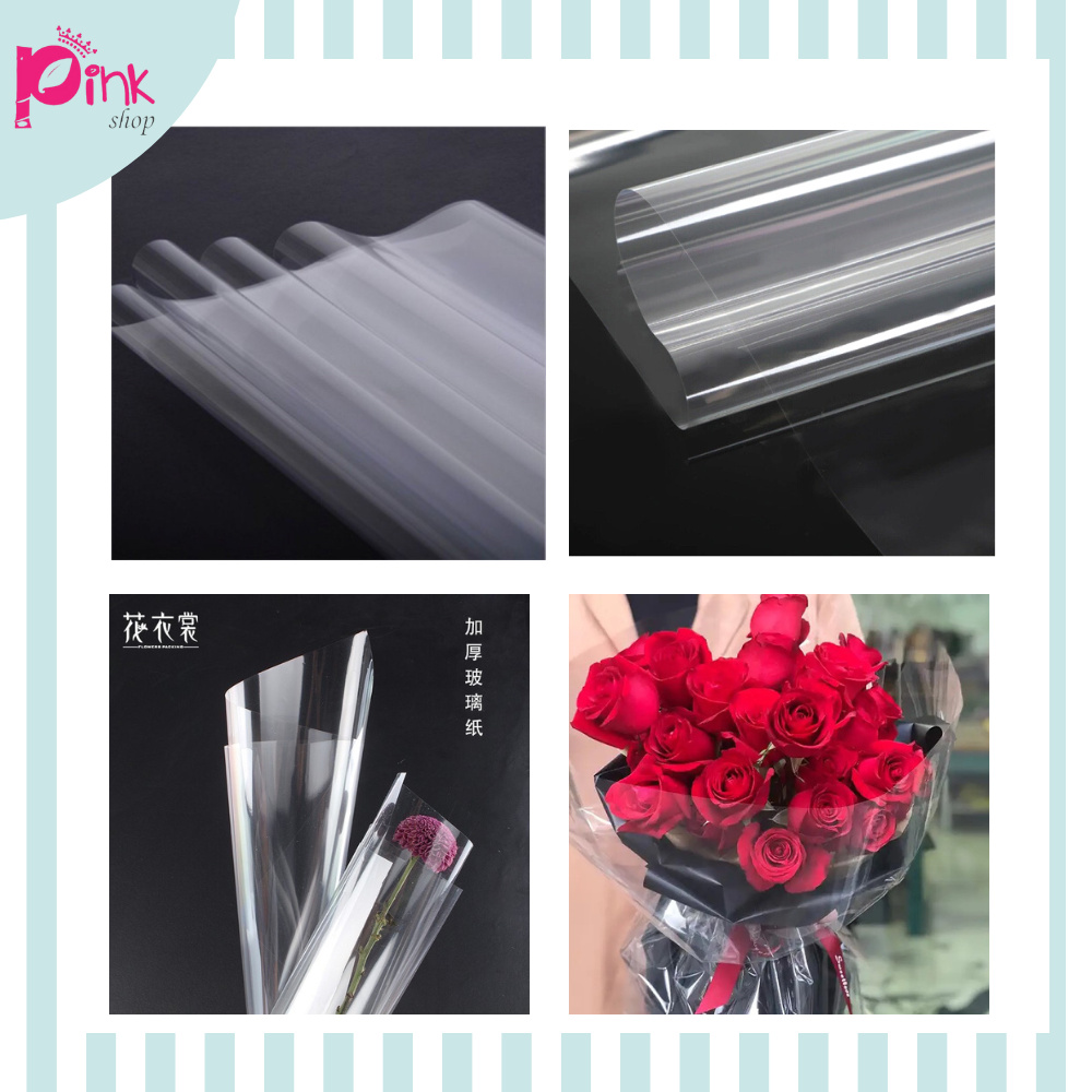Combo 50 tờ giấy bóng kính gói hoa - pk2011